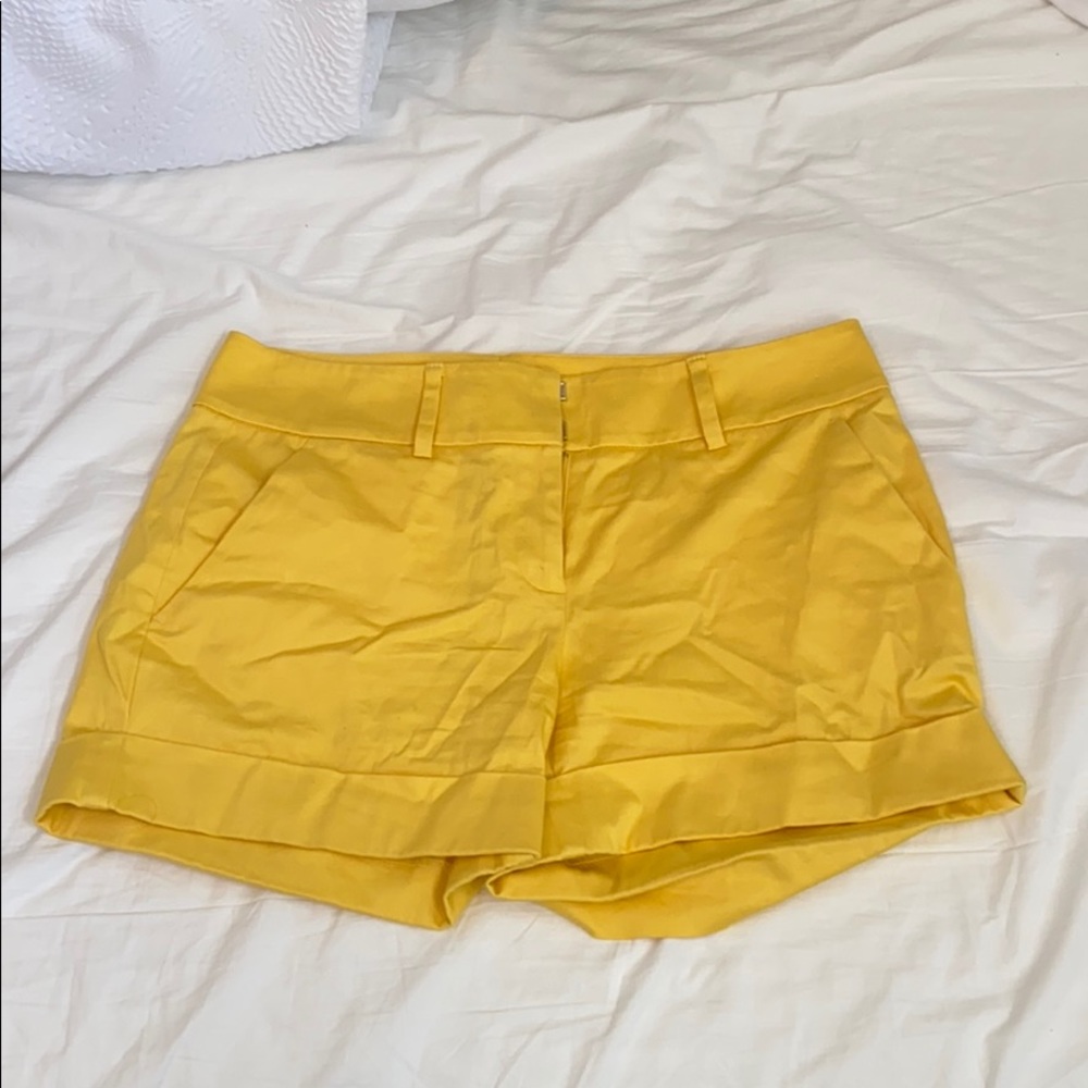 New York & Company Yellow Shorts 🌼